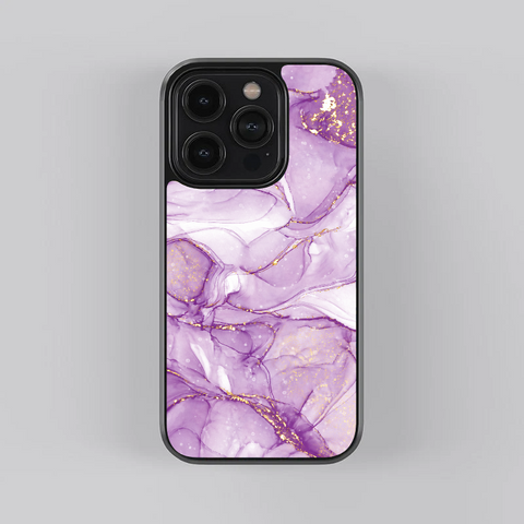 Lavender Mineral Glass Case