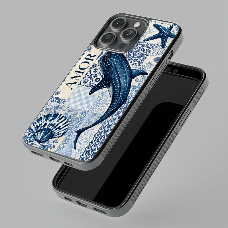 Amor Whale Shark Glass Case
