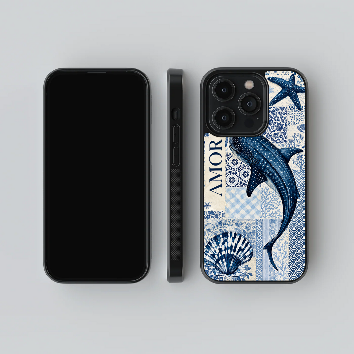 Amor Whale Shark Glass Case