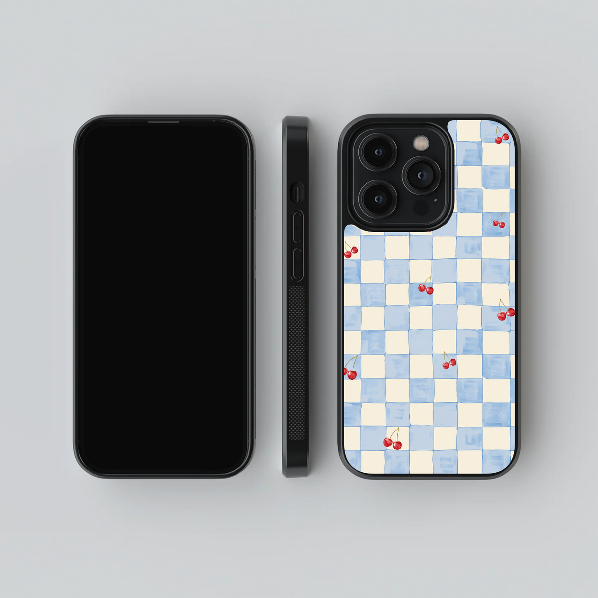 Cherry Ceramic Glass Case