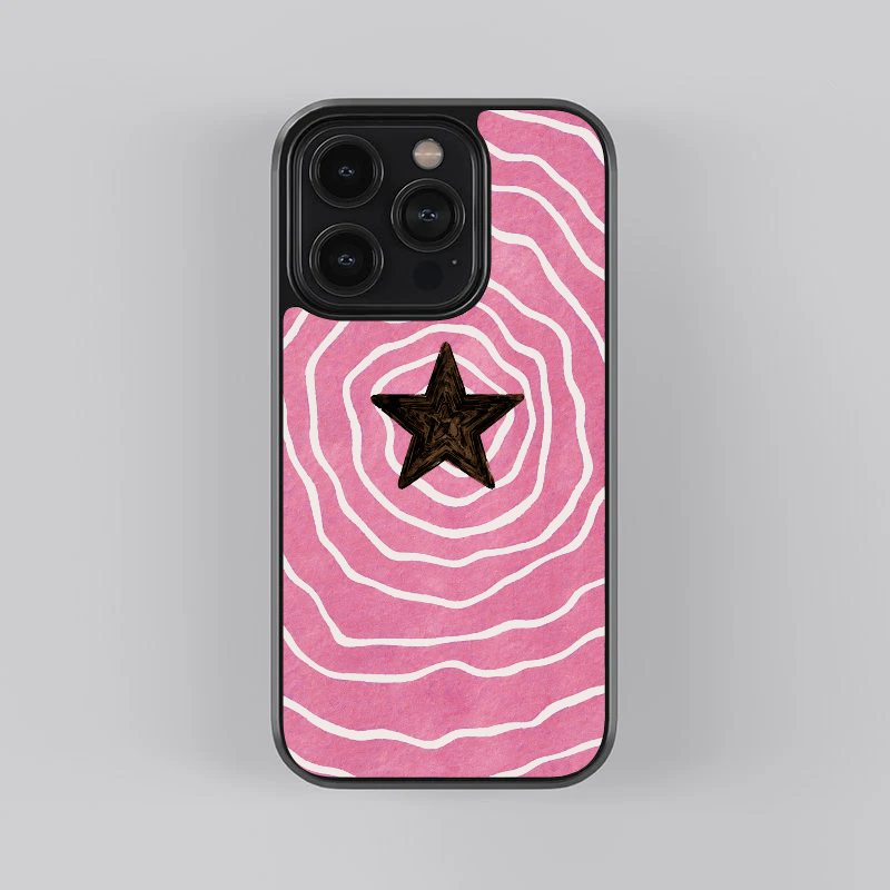 Rose Contours Glass Case