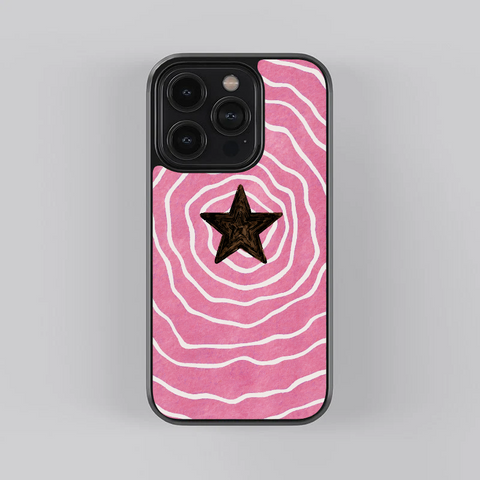 Rose Contours Glass Case