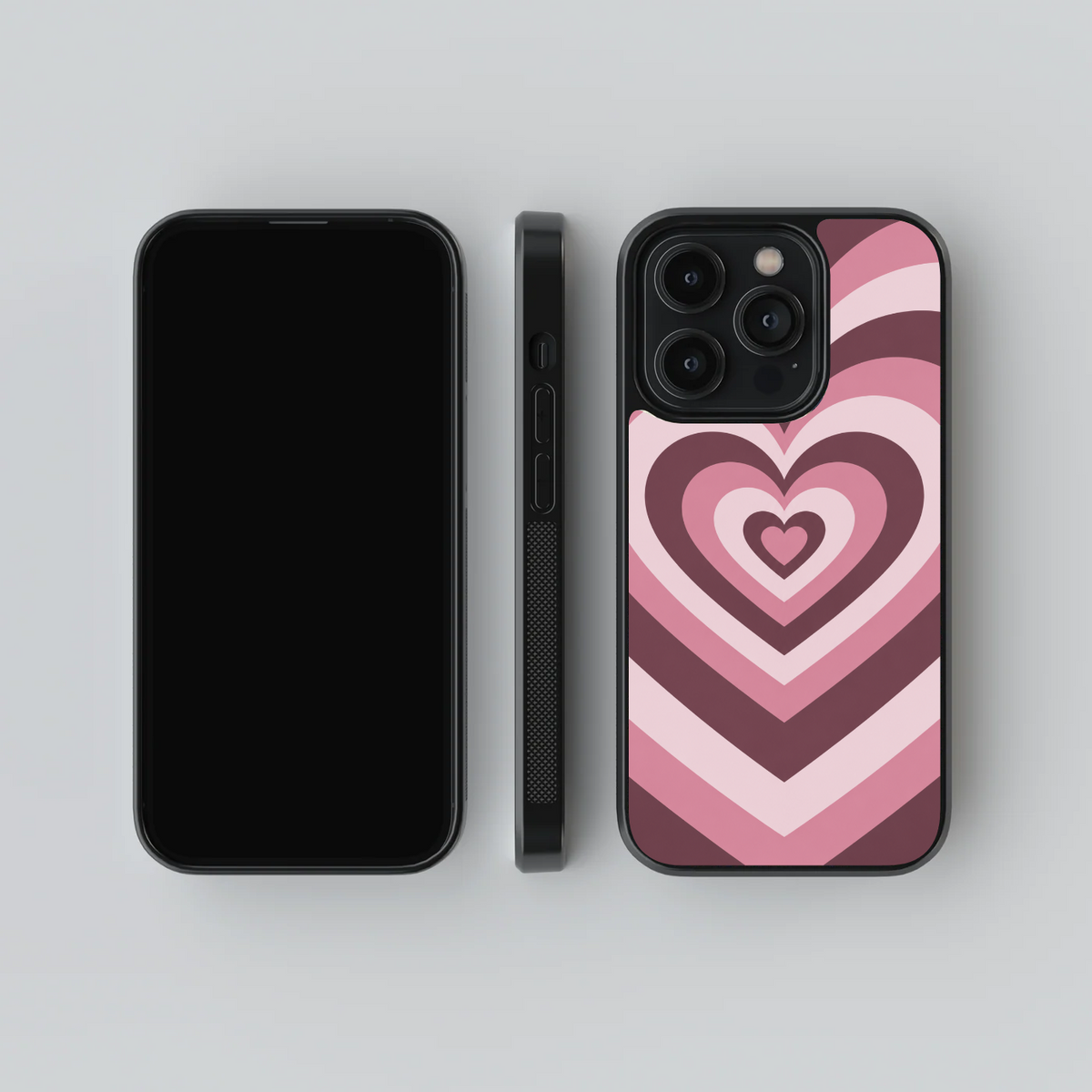Heart Colour Fields Glass Case