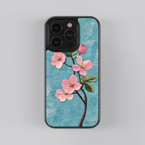 Coral Blossom Glass Case
