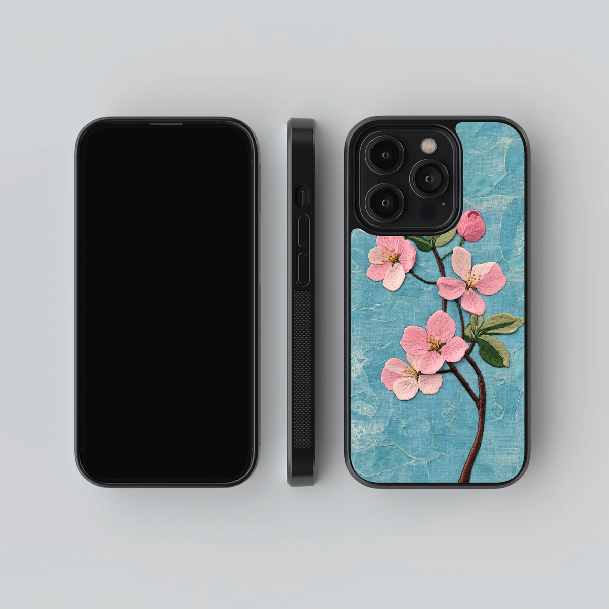 Coral Blossom Glass Case