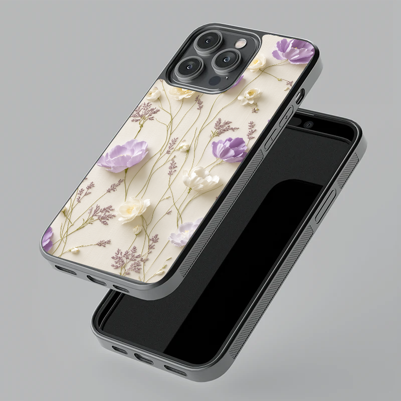 Lilac Haze Glass Case