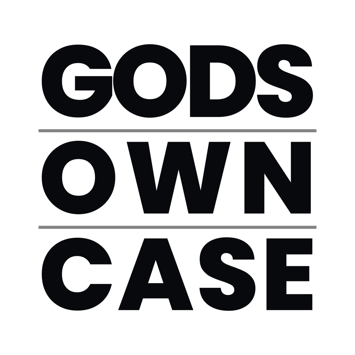 Gods Own Case